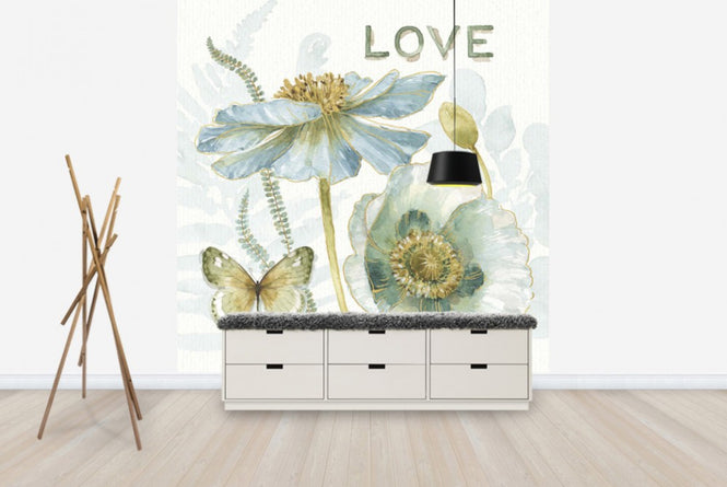 PHOTOWALL / My Greenhouse Flowers - Love (e30390)