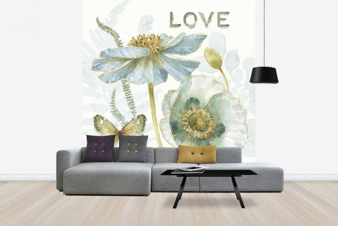 PHOTOWALL / My Greenhouse Flowers - Love (e30390)