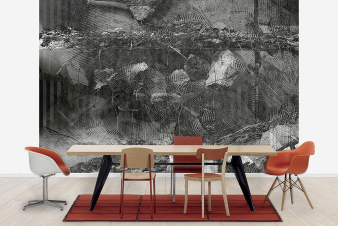 PHOTOWALL / Orchid Demolition Chaos Grey (e40010)