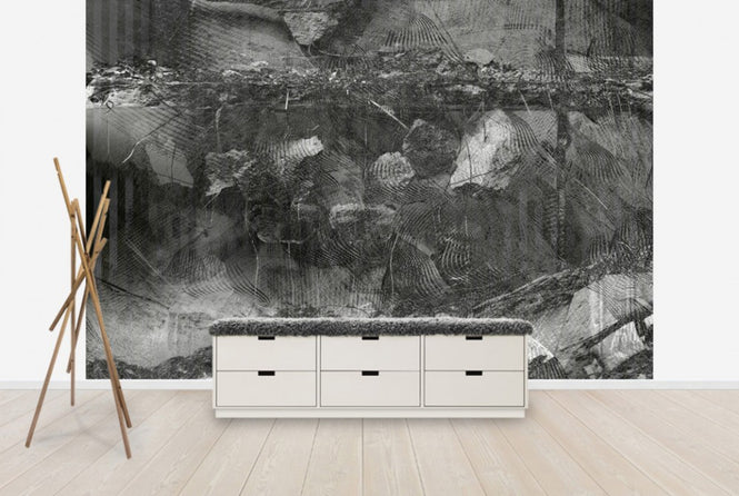 PHOTOWALL / Orchid Demolition Chaos Grey (e40010)