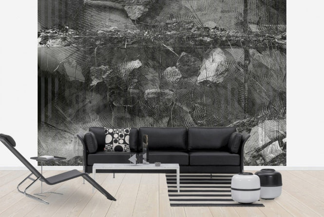PHOTOWALL / Orchid Demolition Chaos Grey (e40010)