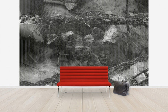PHOTOWALL / Orchid Demolition Chaos Grey (e40010)