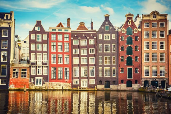PHOTOWALL / Amsterdam Houses with Water - shutterstock (e40654)