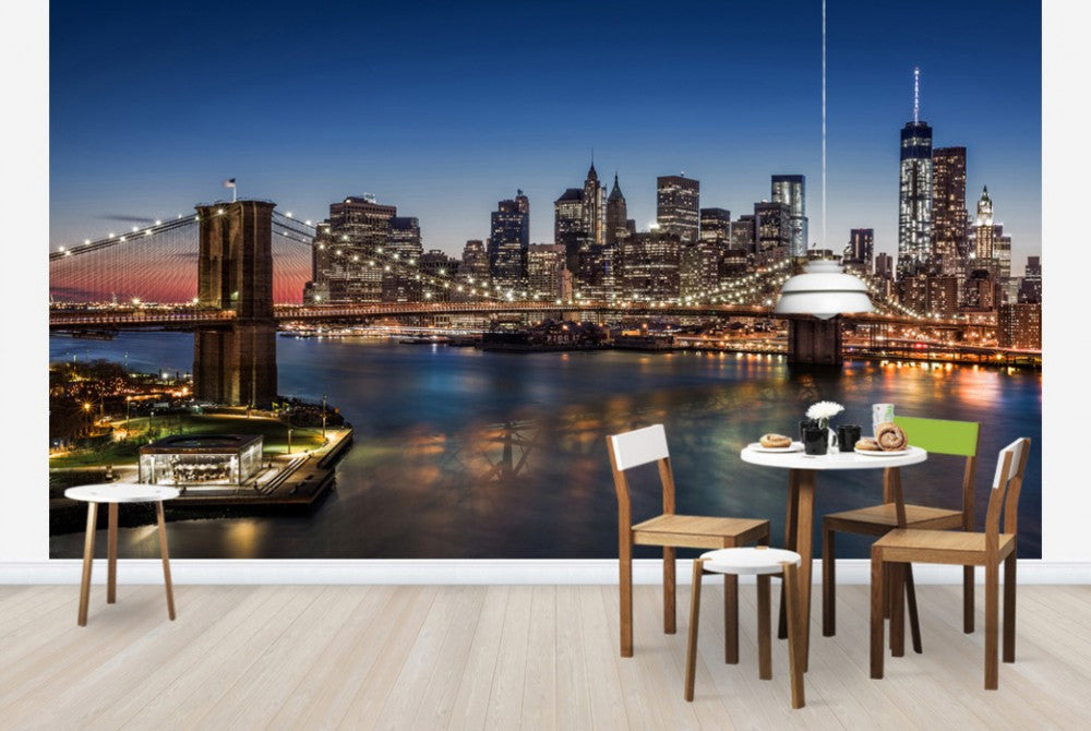 PHOTOWALL / Brooklyn Bridge and Downtown Manhattan (e40663) | 輸入