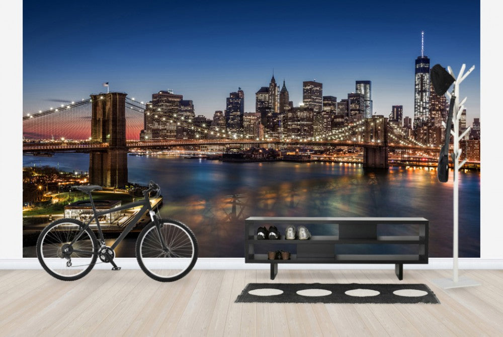PHOTOWALL / Brooklyn Bridge and Downtown Manhattan (e40663) | 輸入