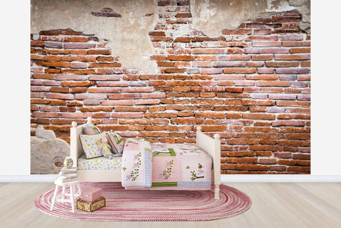 PHOTOWALL / Fragment of Brick Wall (e40667)