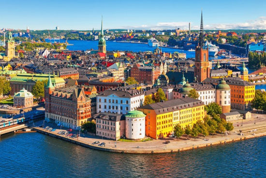 PHOTOWALL / Panorama of the Old Town in Stockholm (e40673)