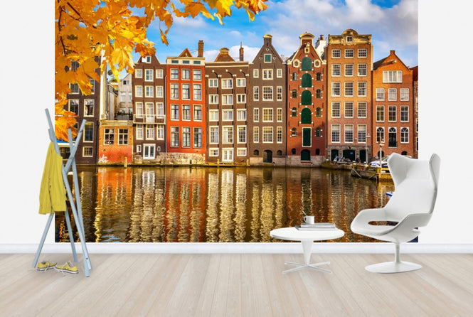 PHOTOWALL / Reflection of Amsterdam (e40679)