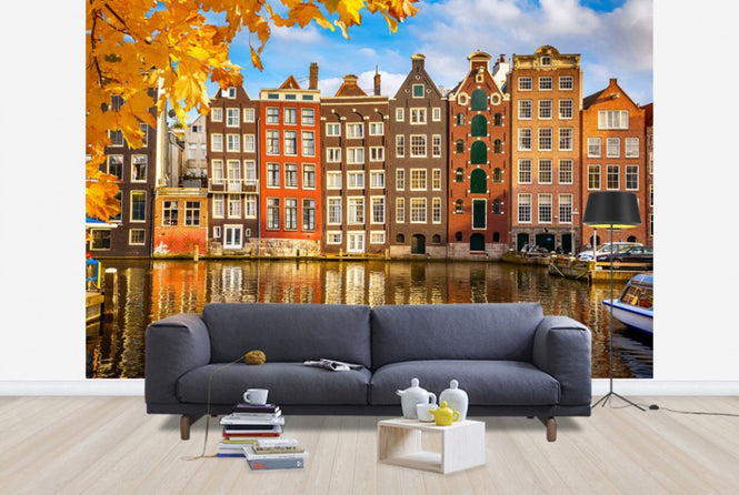 PHOTOWALL / Reflection of Amsterdam (e40679)