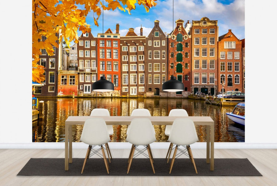 PHOTOWALL / Reflection of Amsterdam (e40679)