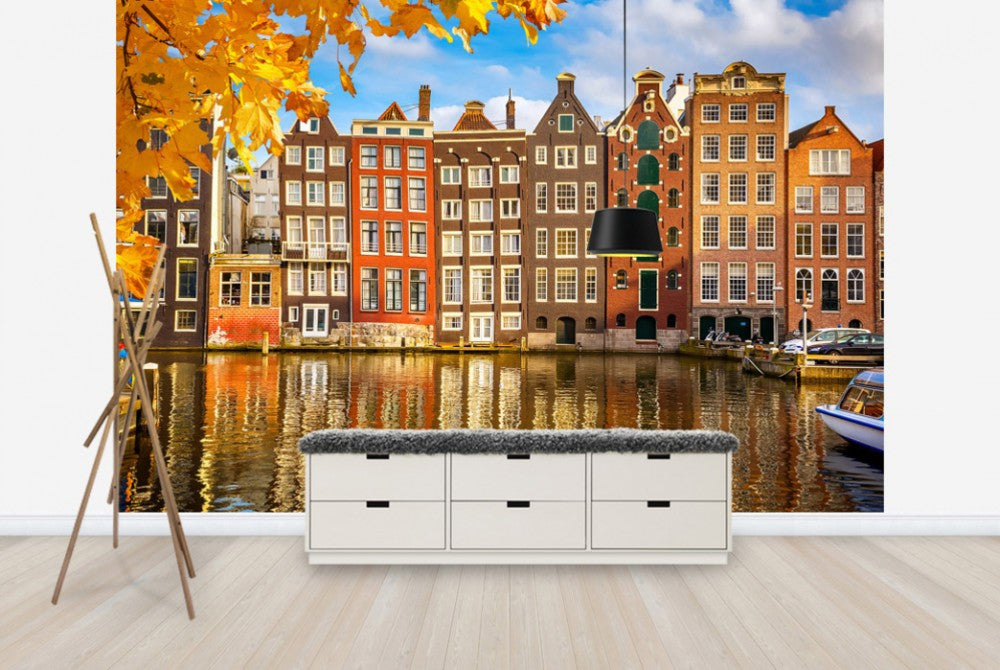 PHOTOWALL / Reflection of Amsterdam (e40679) | 輸入壁紙専門