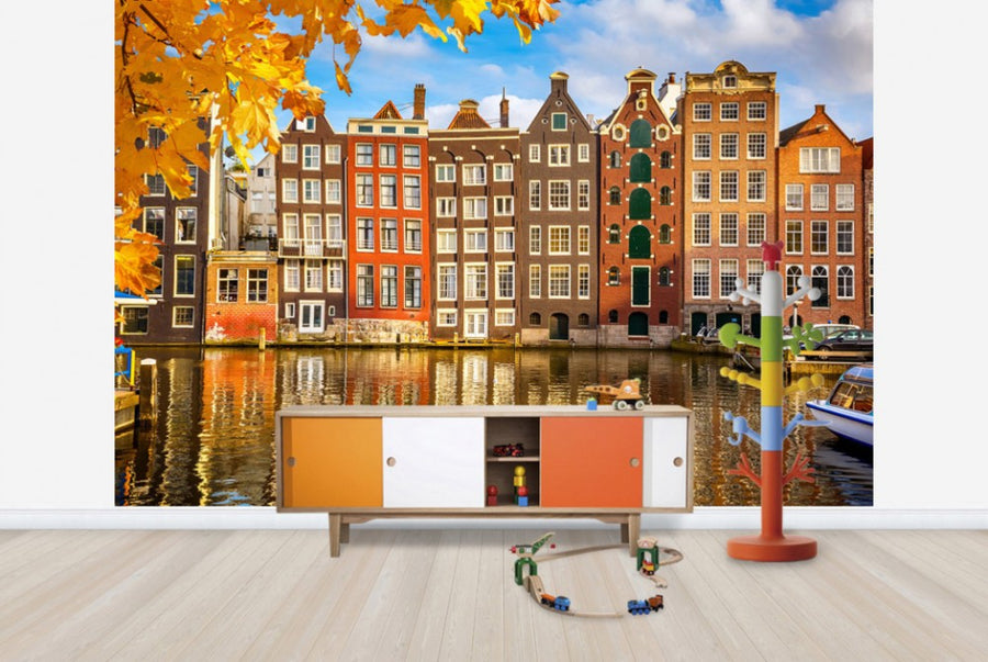PHOTOWALL / Reflection of Amsterdam (e40679)