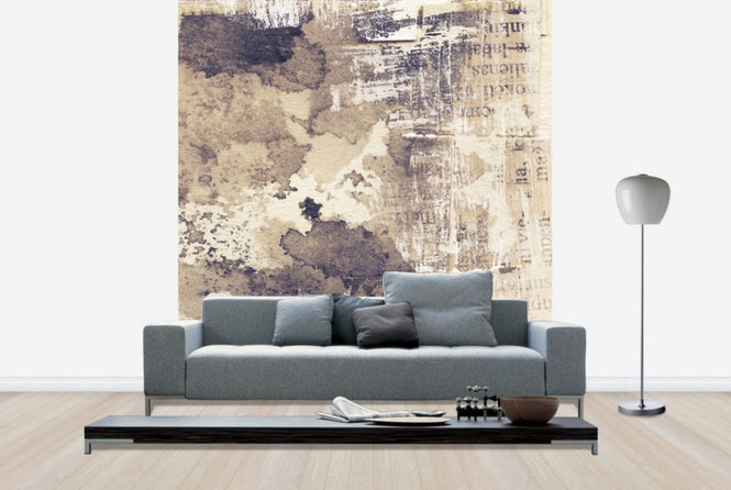 PHOTOWALL / Torn Ink Texture (e40685)