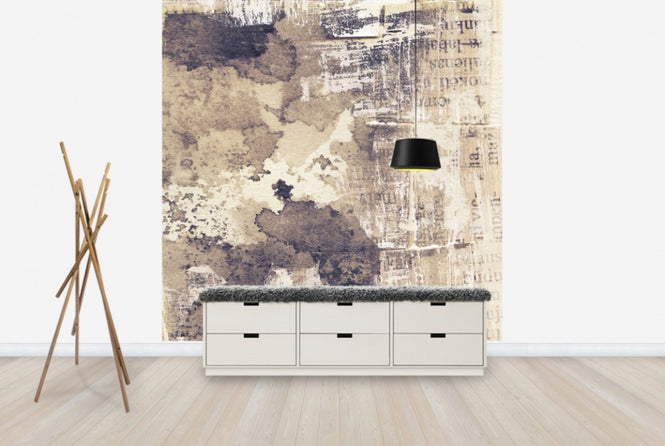PHOTOWALL / Torn Ink Texture (e40685)