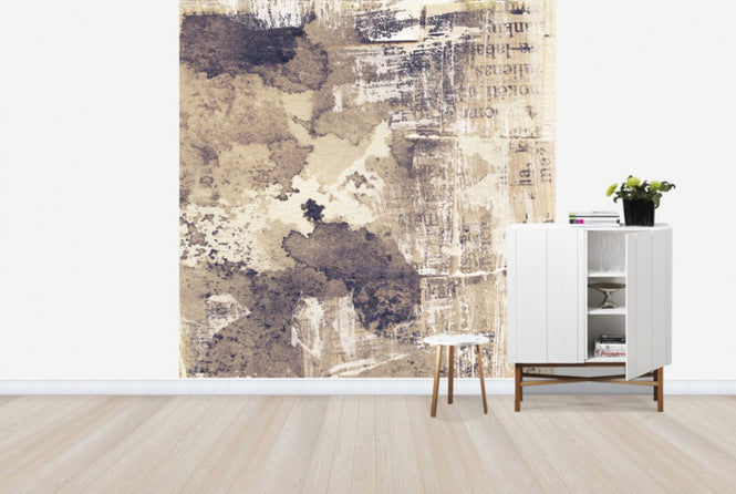 PHOTOWALL / Torn Ink Texture (e40685)