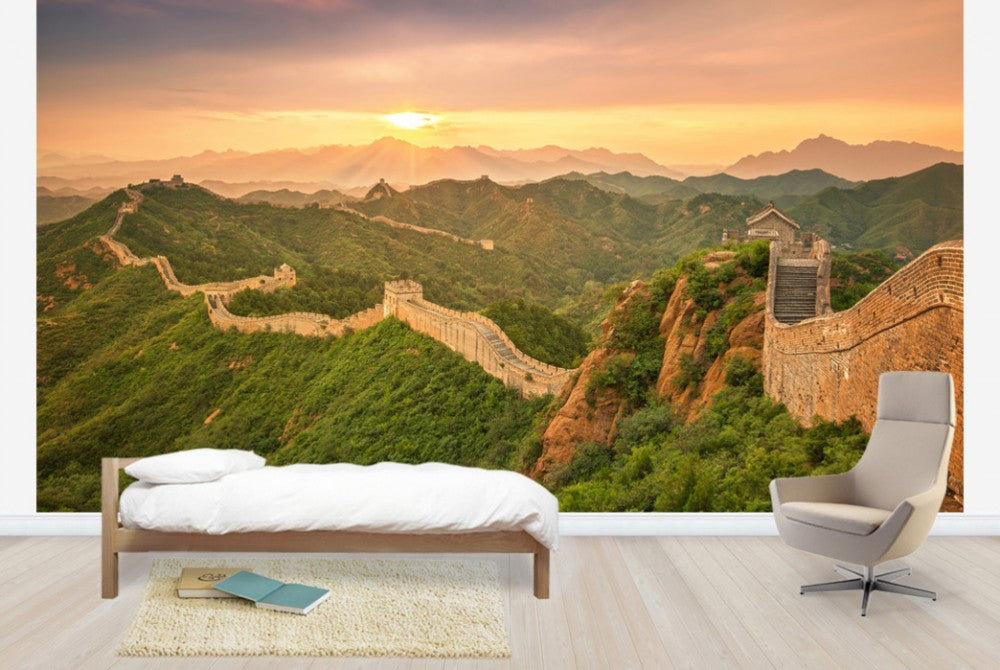 PHOTOWALL / Great Wall of China at Sunrise (e40624) | 輸入