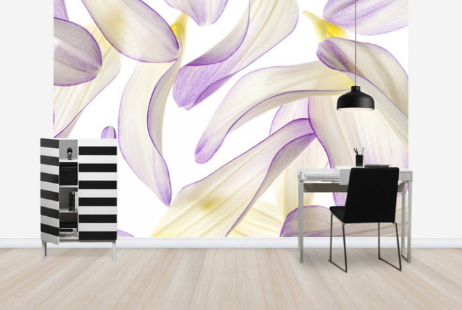 PHOTOWALL / Purple Petals (e40605)
