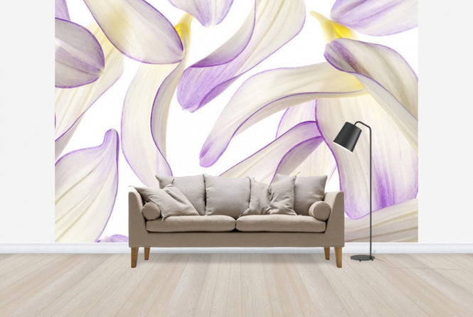 PHOTOWALL / Purple Petals (e40605)