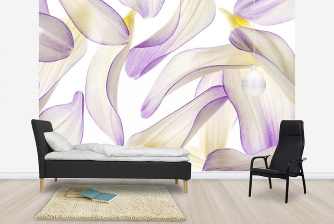 PHOTOWALL / Purple Petals (e40605)