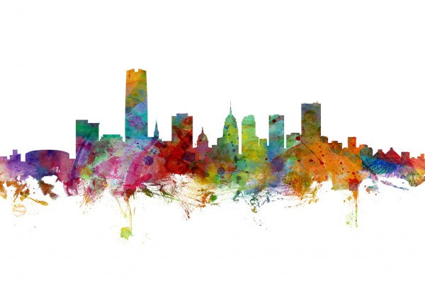 PHOTOWALL / Oklahoma City Skyline (e30462)
