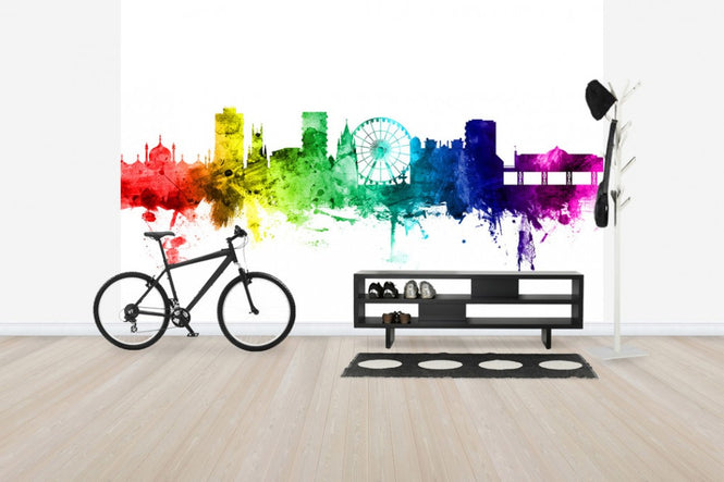 PHOTOWALL / Brighton Skyline Rainbow (e30512)