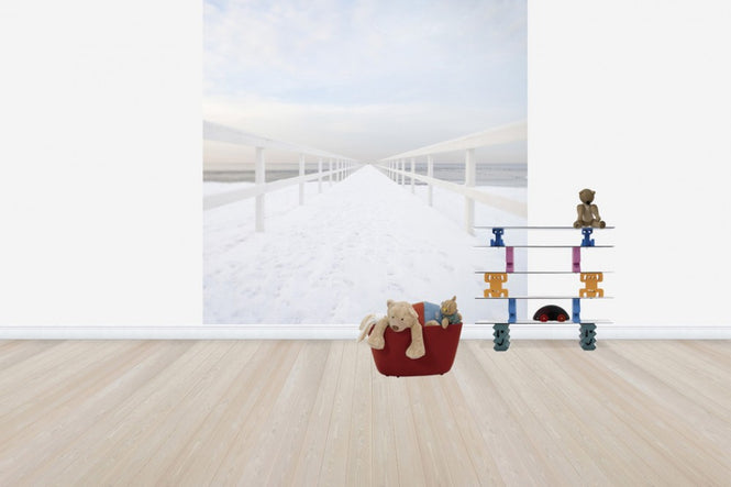 PHOTOWALL / Winter Boardwalk, Sweden (e40751)