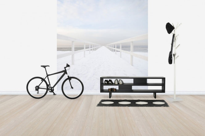 PHOTOWALL / Winter Boardwalk, Sweden (e40751)
