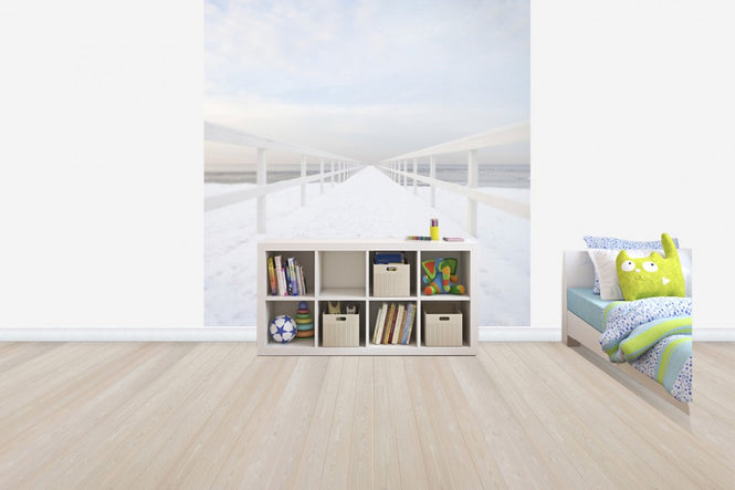 PHOTOWALL / Winter Boardwalk, Sweden (e40751)