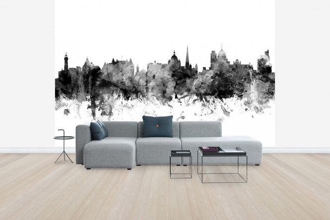 PHOTOWALL / Victoria Canada Skyline Black (e30548)