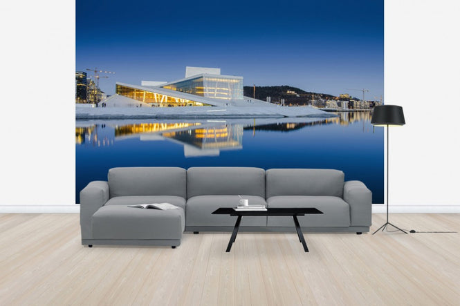 PHOTOWALL / Oslo Opera House by Night (e30701)