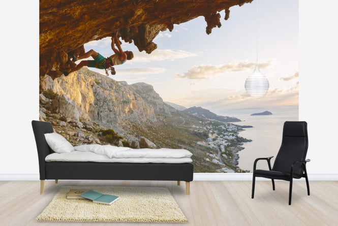 PHOTOWALL / Climbing by the Aegean Sea (e30829)