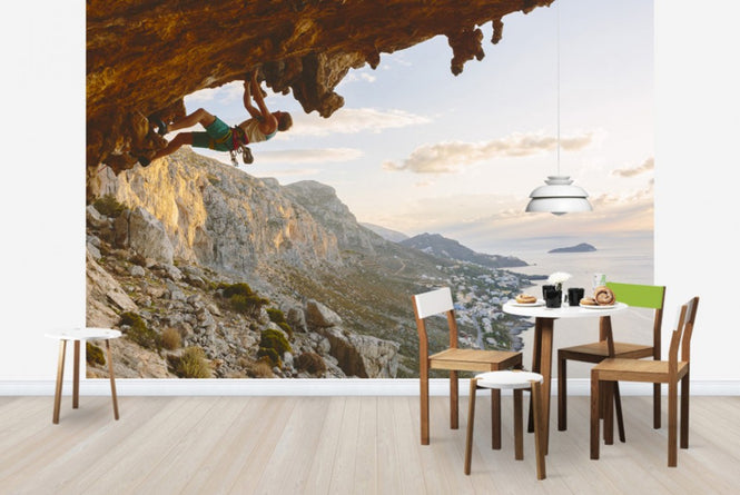 PHOTOWALL / Climbing by the Aegean Sea (e30829)