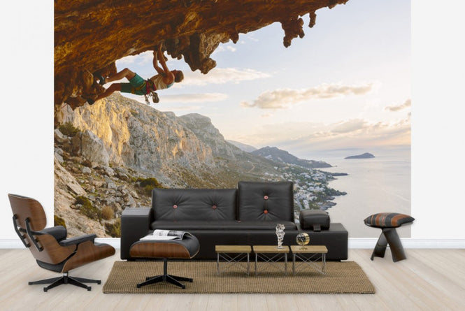 PHOTOWALL / Climbing by the Aegean Sea (e30829)