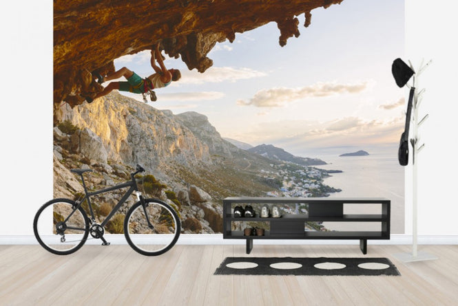 PHOTOWALL / Climbing by the Aegean Sea (e30829)
