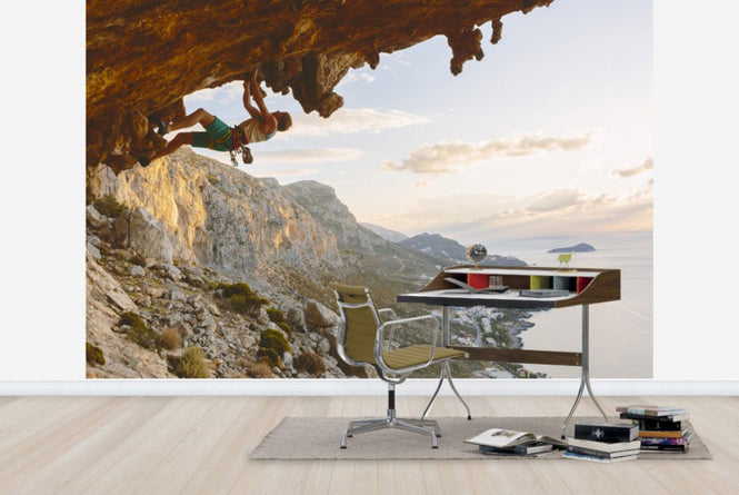 PHOTOWALL / Climbing by the Aegean Sea (e30829)