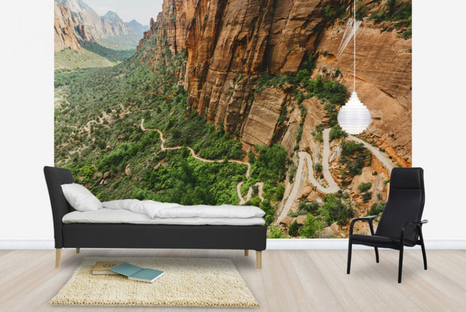 PHOTOWALL / Pathway in Zion National Park, USA (e30838)