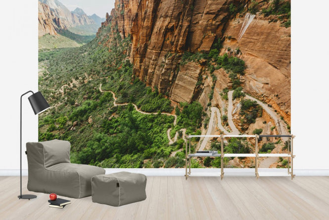PHOTOWALL / Pathway in Zion National Park, USA (e30838)