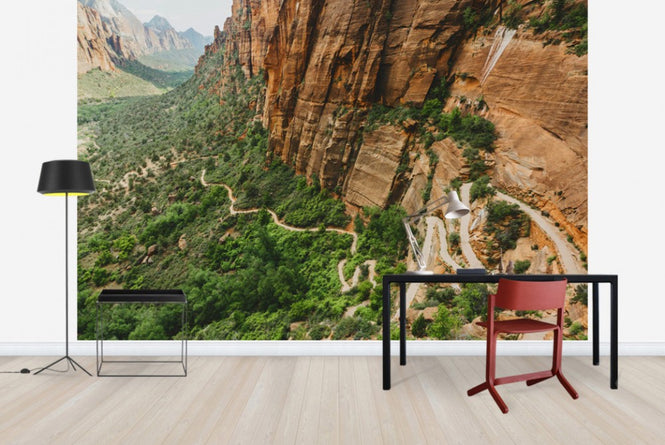 PHOTOWALL / Pathway in Zion National Park, USA (e30838)