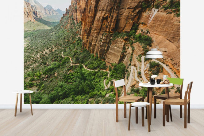 PHOTOWALL / Pathway in Zion National Park, USA (e30838)