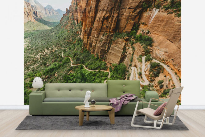 PHOTOWALL / Pathway in Zion National Park, USA (e30838)