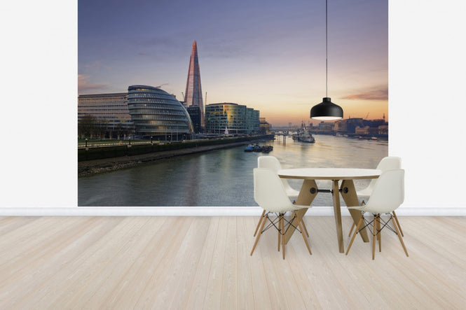 PHOTOWALL / London- Southwark with City Hall (e30926)
