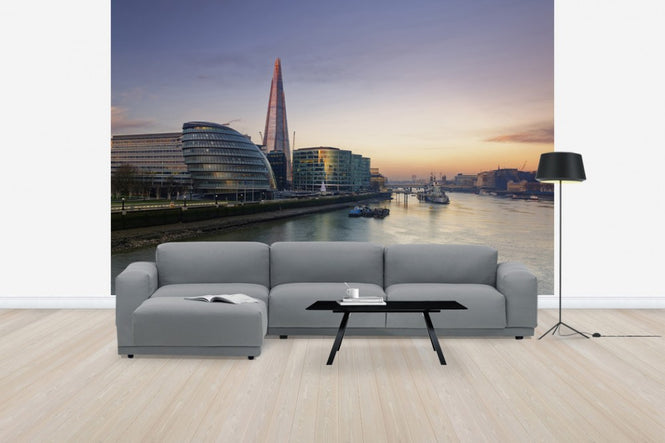 PHOTOWALL / London- Southwark with City Hall (e30926)