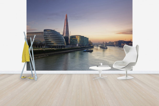 PHOTOWALL / London- Southwark with City Hall (e30926)