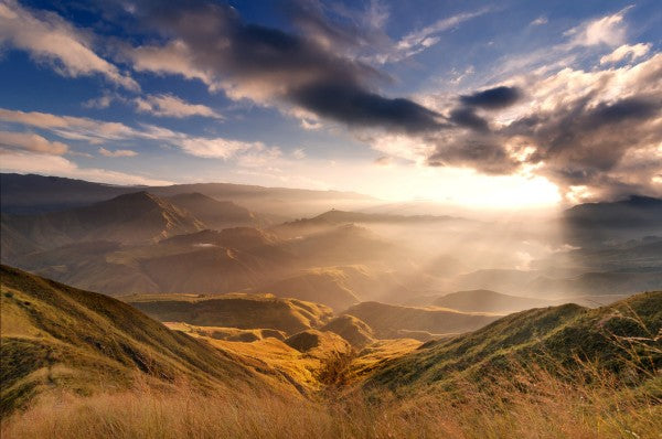 PHOTOWALL / Sunrise Over Ridges (e41120)