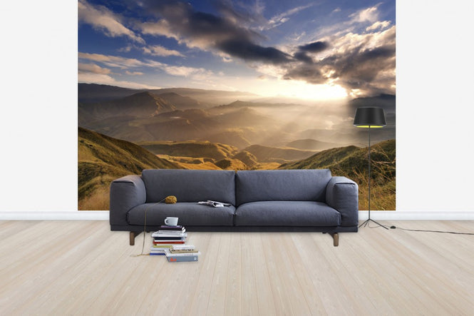 PHOTOWALL / Sunrise Over Ridges (e41120)