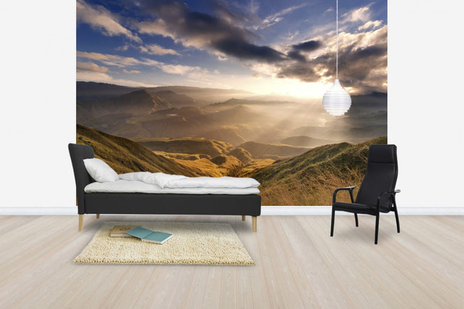 PHOTOWALL / Sunrise Over Ridges (e41120)