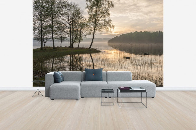 PHOTOWALL / Sunset by the Lake (e41167)
