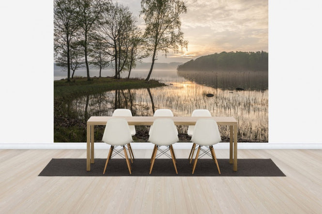 PHOTOWALL / Sunset by the Lake (e41167)