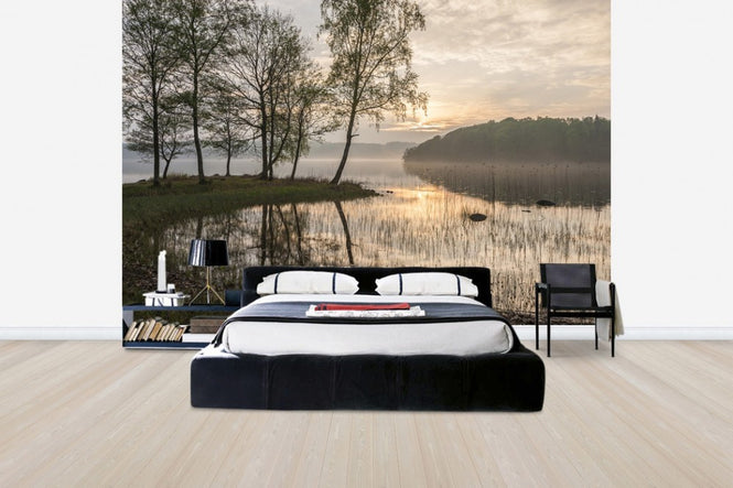 PHOTOWALL / Sunset by the Lake (e41167)