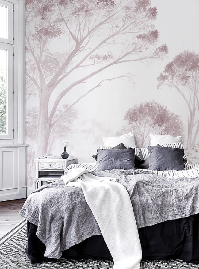 PHOTOWALL / Trees Pink (e50020)